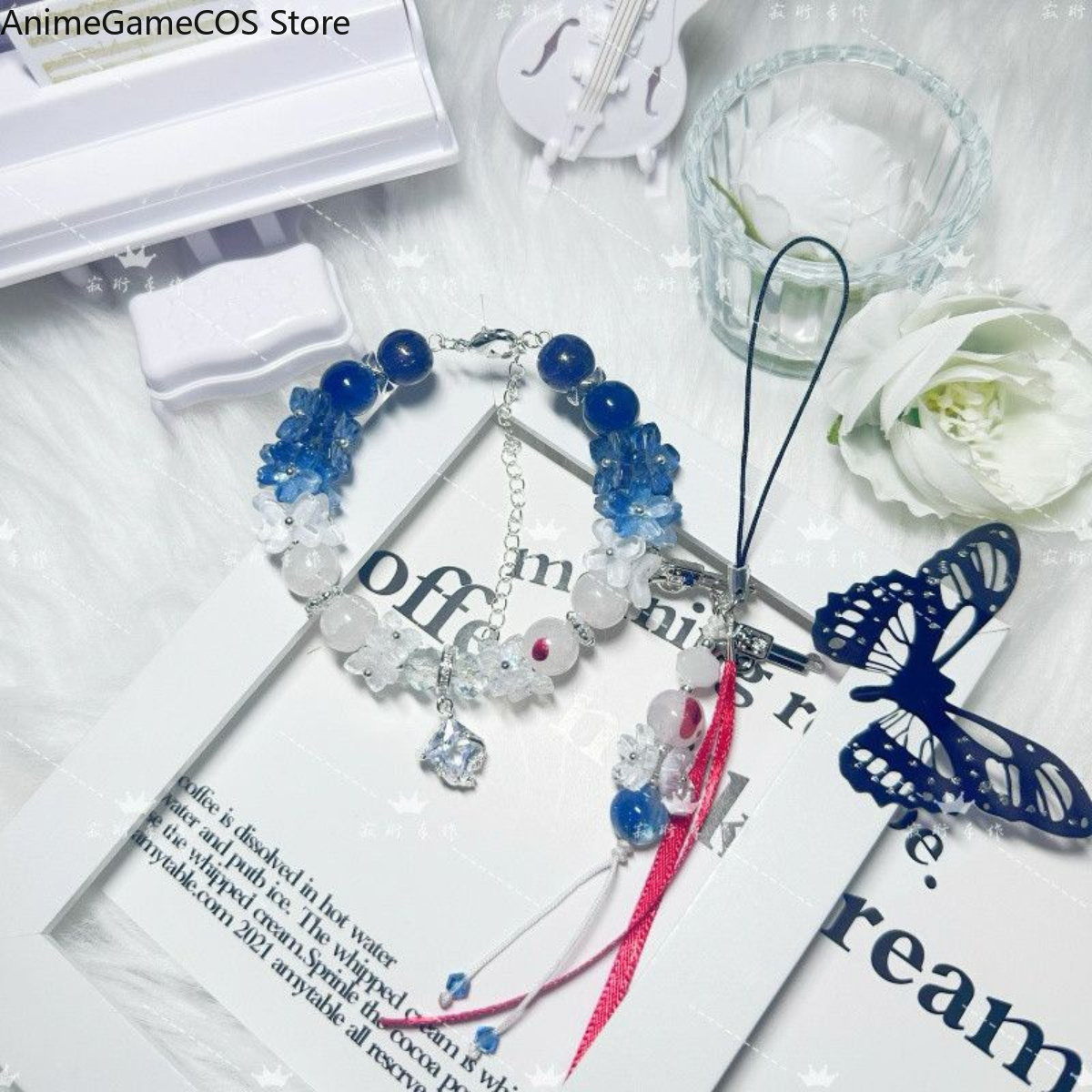 Phone Accessories China - Anime Genshin Impact Alyosha Handmade Bracelet