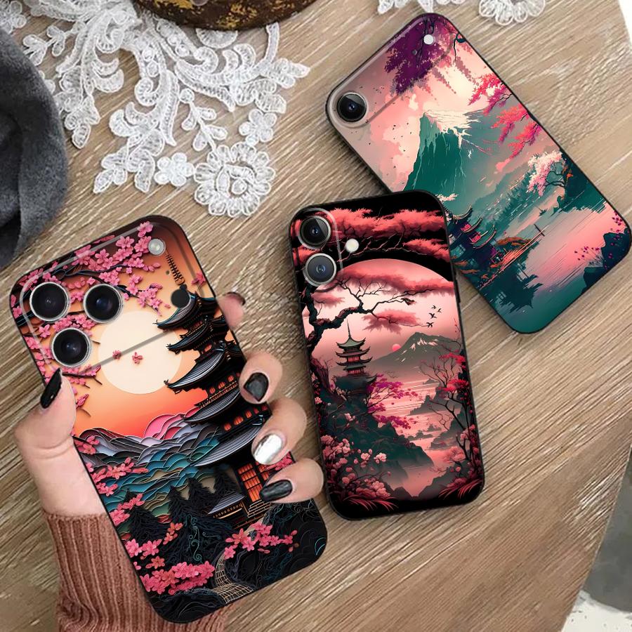 Phone Accessories Aesthetic - Aesthetic Mount Fuji Funda Phone Cover