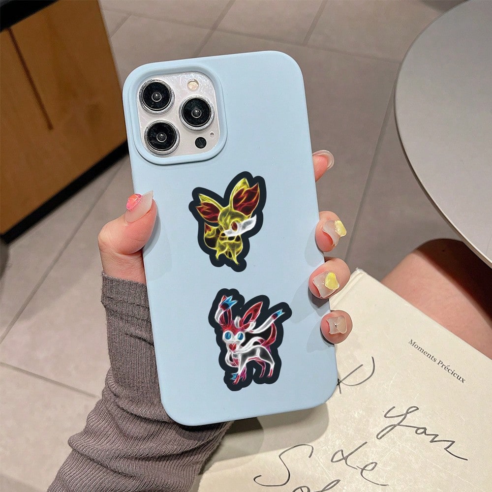 60/100pcs Neon Light Anime Pok - огляд і ціна Phone Accessories Aesthetic