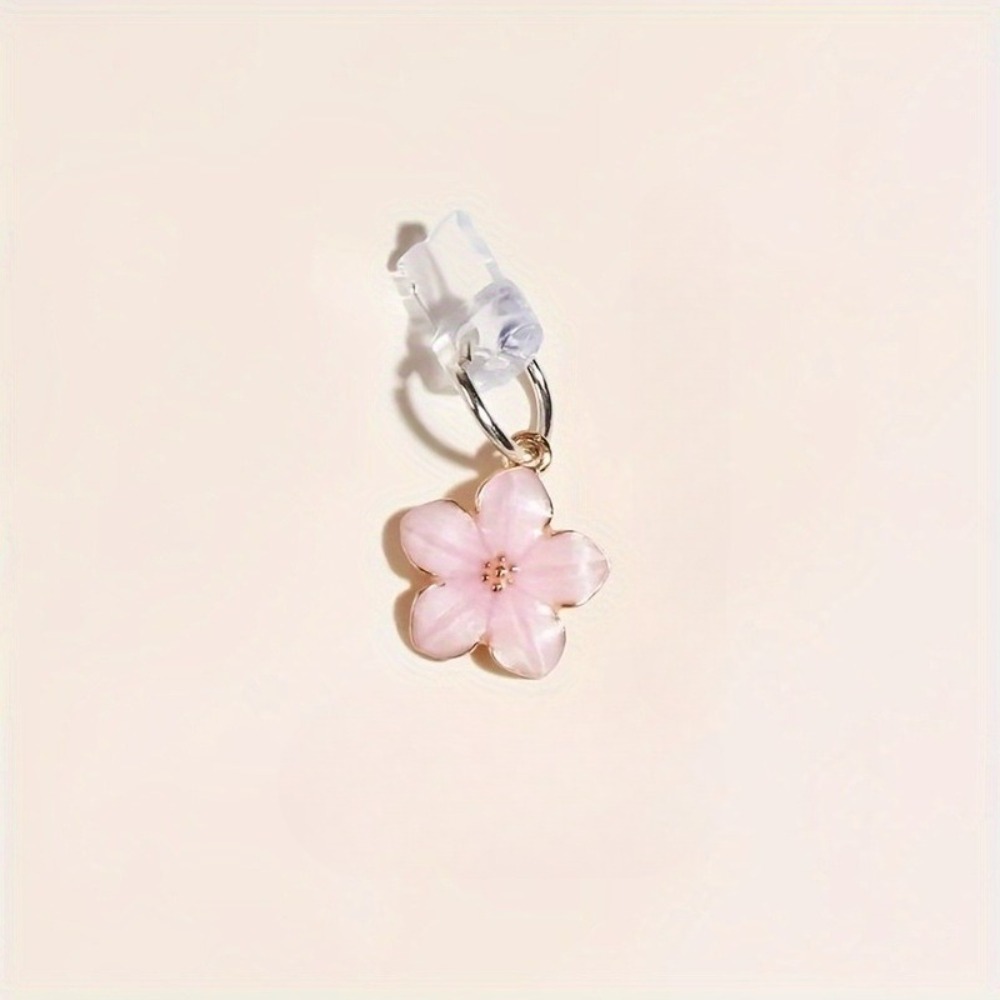 Pink Sakura Phone Dust Plug Ch - огляд і ціна Phone Accessories Aesthetic
