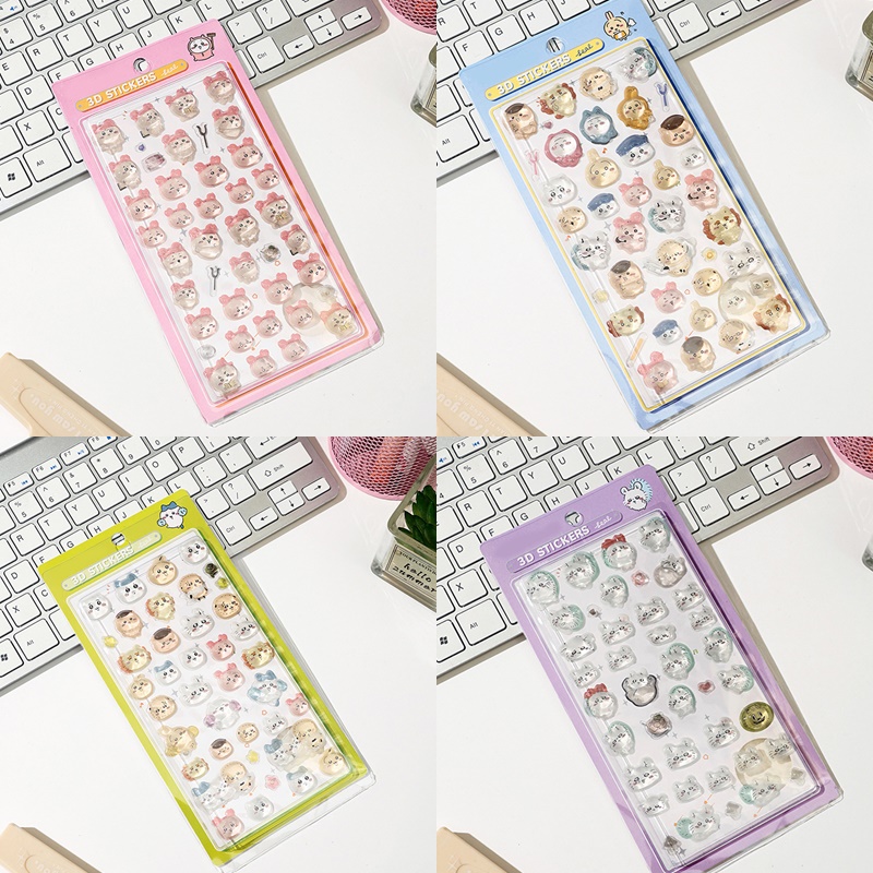 3D Relief Sticker Chiikawa Aes - огляд і ціна Phone Accessories Aesthetic