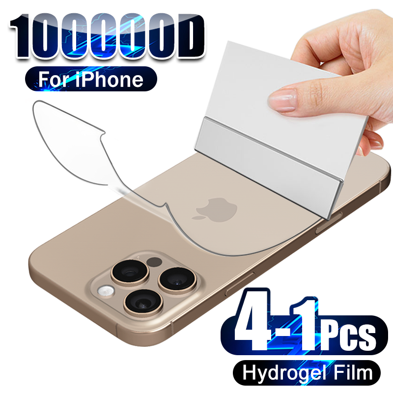 4-1Pcs Back Hydrogel Film For  - огляд і ціна Phone Accessories Online