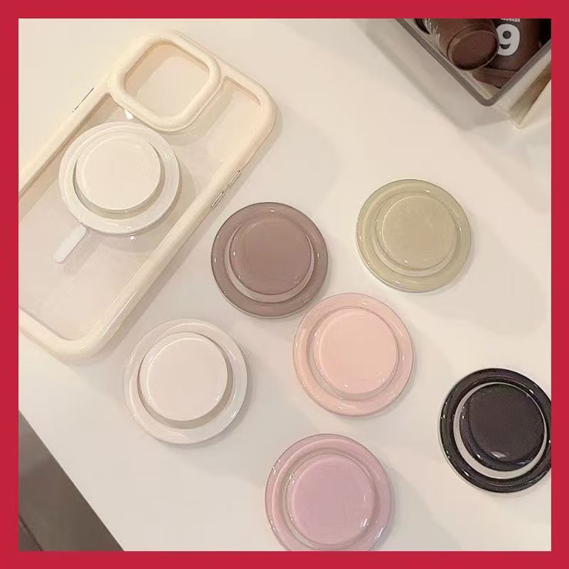 Solid Color Magnetic Phone Gri - огляд і ціна Phone Accessories Aesthetic
