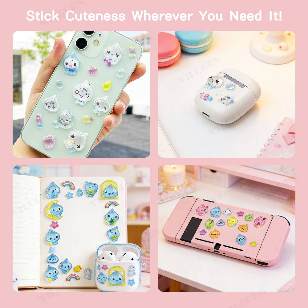 3D Stickers Cartoon Sticker DI - огляд і ціна Phone Accessories Aesthetic