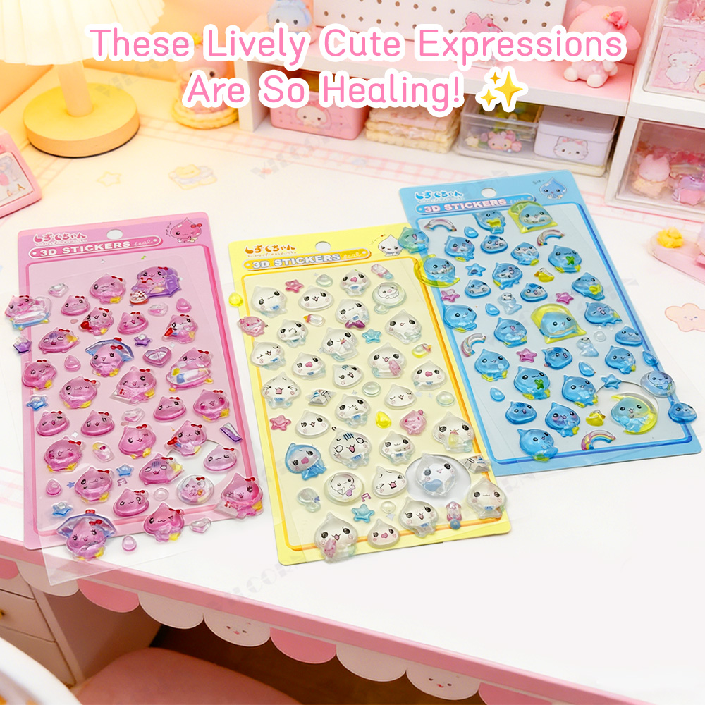3D Stickers Cartoon Sticker DI - огляд і ціна Phone Accessories Aesthetic