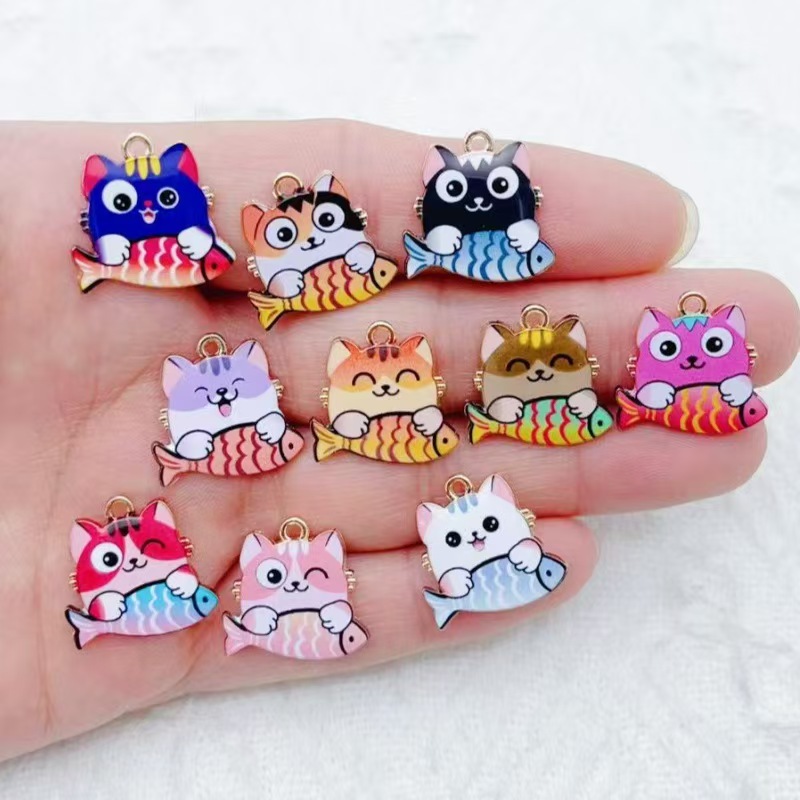 10pcs cross-border cartoon cut - огляд і ціна Phone Accessories Cute