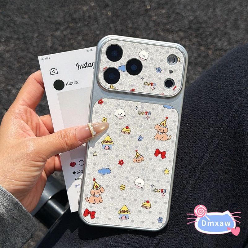 PU Leather Dog Bow Flower Star - огляд і ціна Realme Gt 6