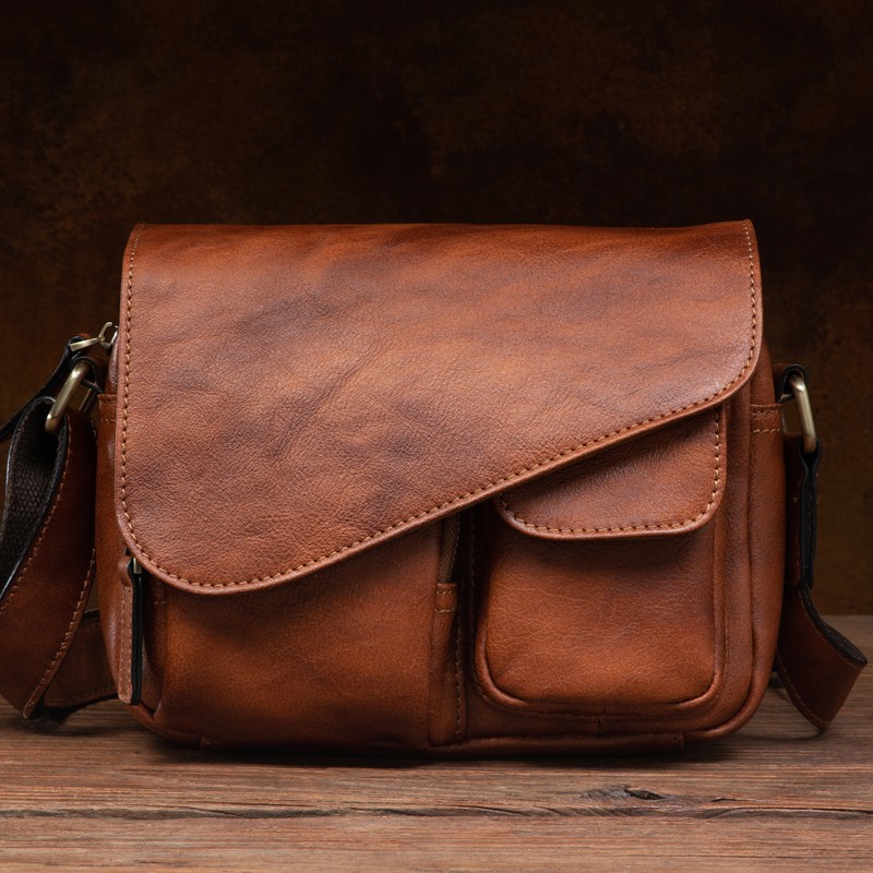 Men's Stylish Leather Shoulder - огляд і ціна Phone Accessories China