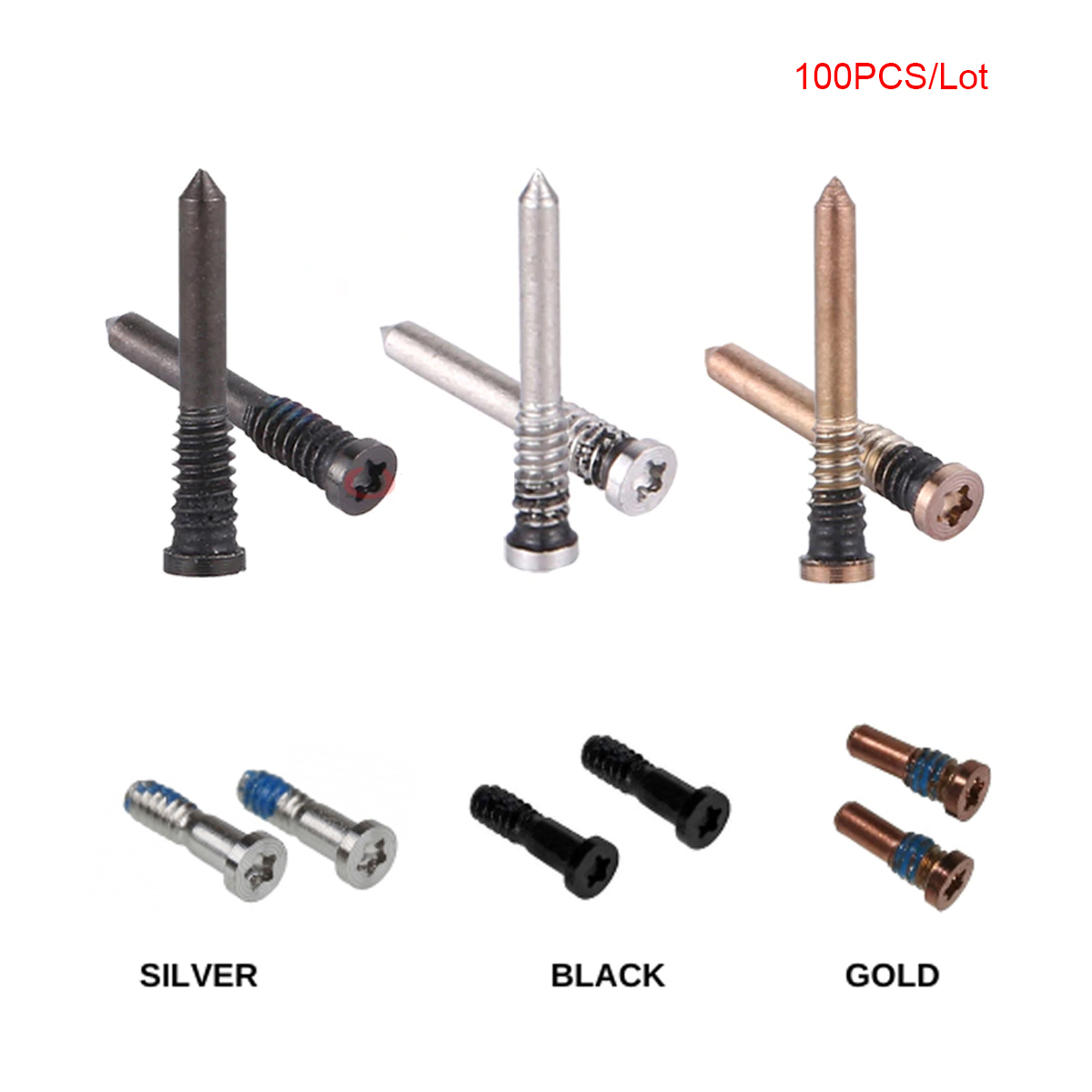 100Pcs Bottom Pentalobe Screws - огляд і ціна Phone Accessories Online