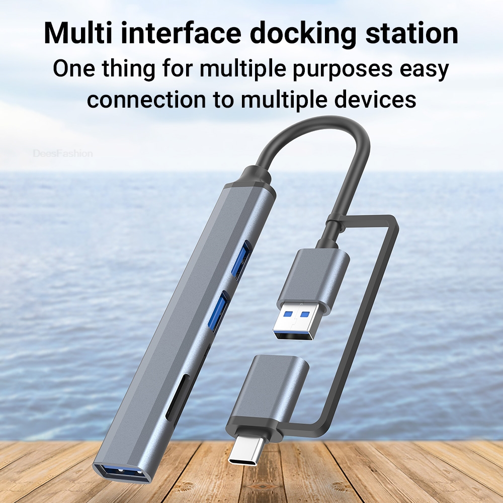 4 in 1 USB 3.0 HUB Adapter Typ - огляд і ціна Phone Accessories Distributor