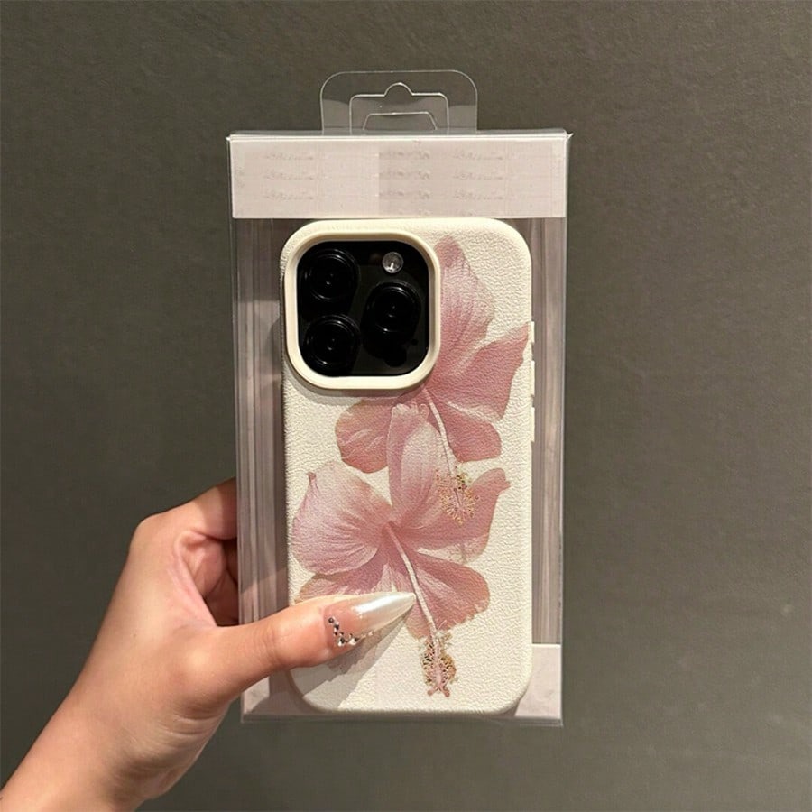 Pink Hibiscus Elegant High Aes - огляд і ціна Phone Accessories Aesthetic
