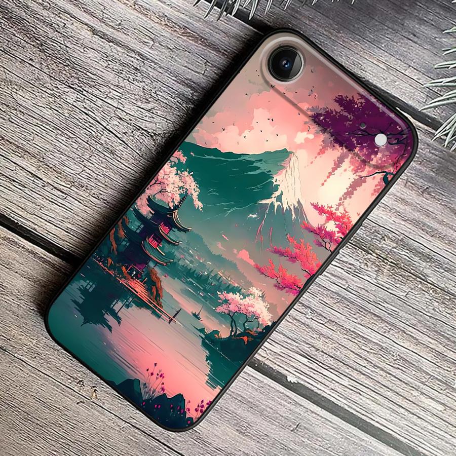 Aesthetic Mount Fuji Funda Pho - огляд і ціна Phone Accessories Aesthetic