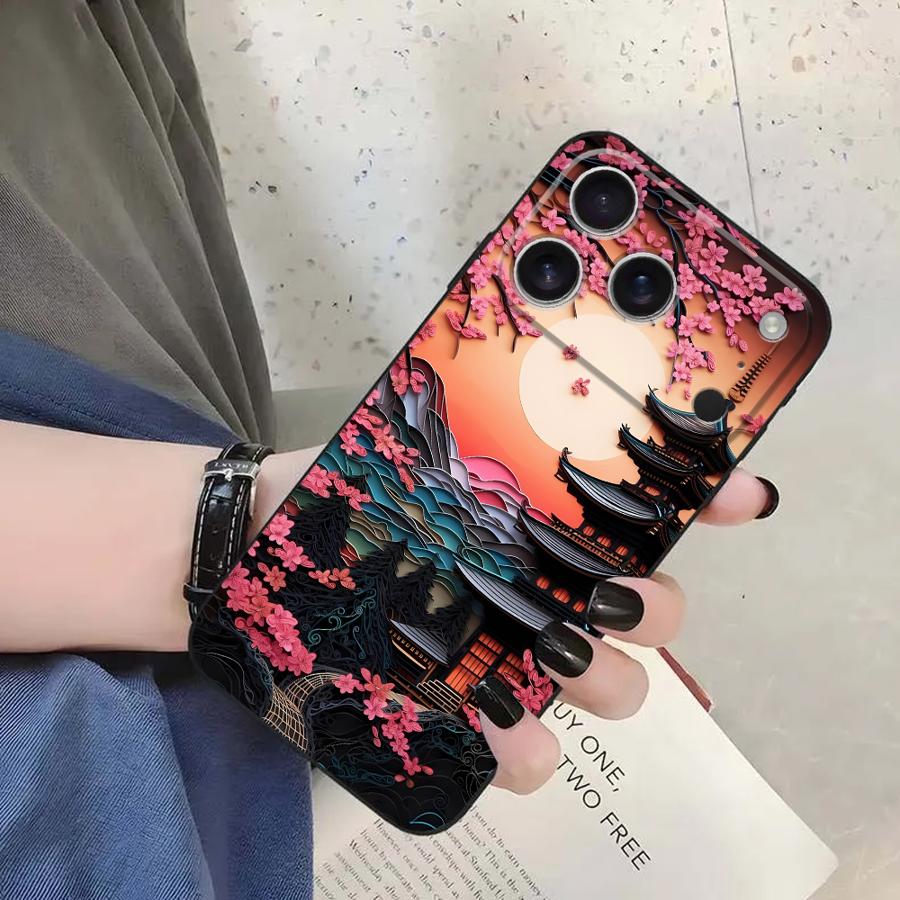 Aesthetic Mount Fuji Funda Pho - огляд і ціна Phone Accessories Aesthetic