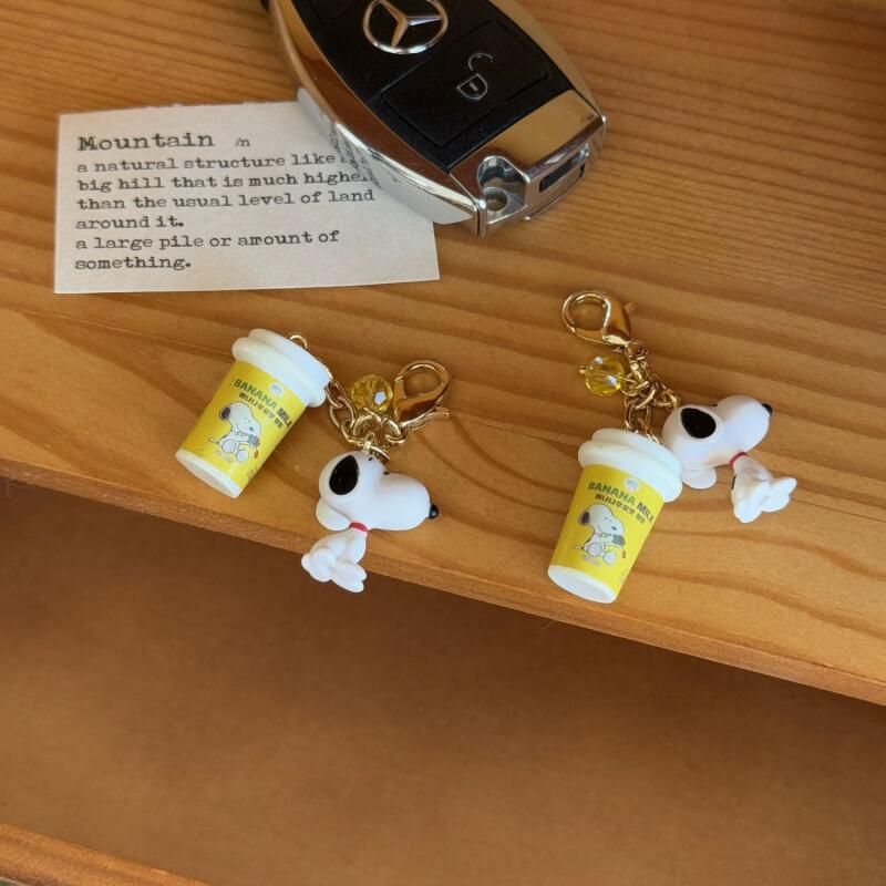 New Snoopy Pendant Kawaii Cart - огляд і ціна Phone Accessories China